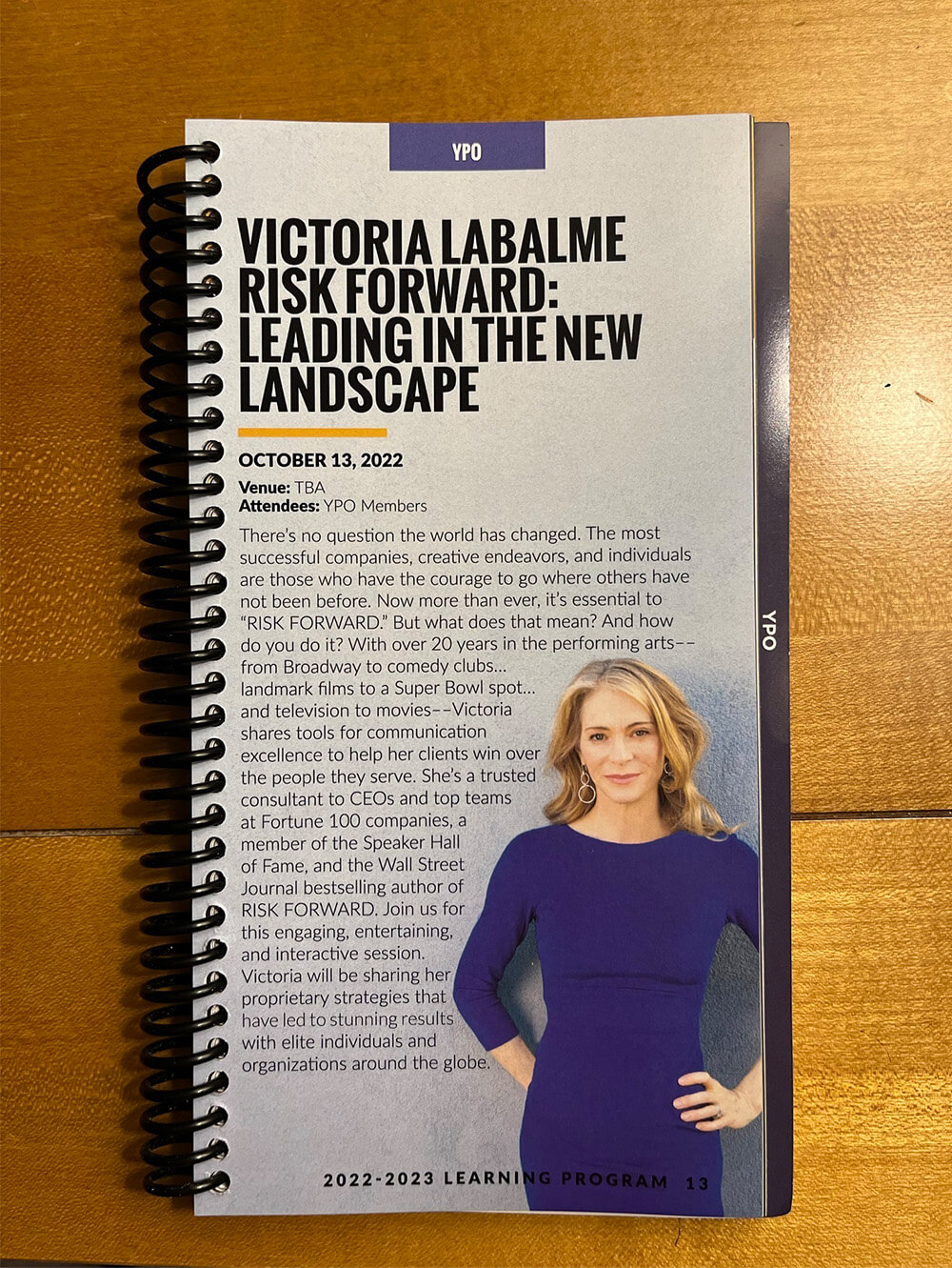 Victoria Labalme Risk Forward